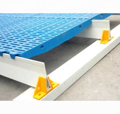 Surface lisse poutre de support en FRP pultrée pour le revêtement de sol en laiton en plastique pour porcs volaille moutons