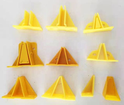 Surface lisse poutre de support en FRP pultrée pour le revêtement de sol en laiton en plastique pour porcs volaille moutons