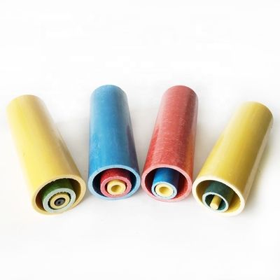 Résistance à la surface lisse FRP Pultrusion Tubes creux ronds pour une longueur personnalisée