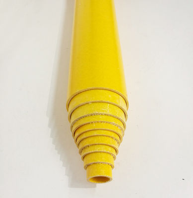 Résistance à la surface lisse FRP Pultrusion Tubes creux ronds pour une longueur personnalisée
