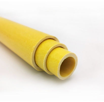 Résistance à la surface lisse FRP Pultrusion Tubes creux ronds pour une longueur personnalisée