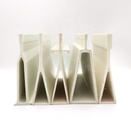 Technique Pultrusion 120 mm poutre de support en fibre de verre pour le revêtement de sol de volaille porc-mouton