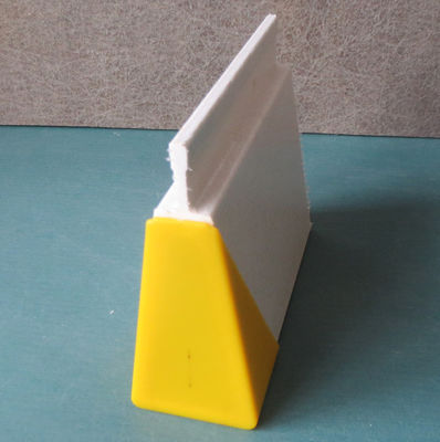 Faisceau de sol en fibre de verre lisse pour le support de sol en dalles en plastique dans les fermes d'élevage