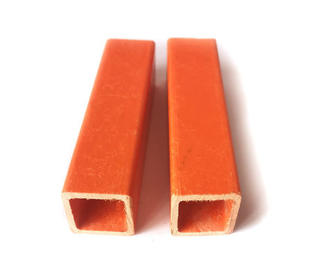 Profils de tubes rectangulaires de pultrusion FRP de haute résistance personnalisés pour une résistance maximale