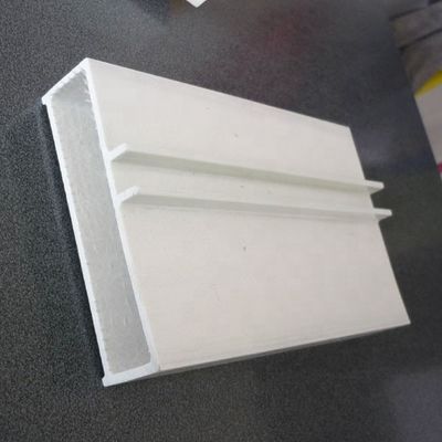 1m à 3m longueur GRP fibre de verre renforcé profilé de cadre de fenêtre en plastique pour l'industrie