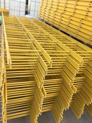 Couleurs personnalisées Super surface lisse haute résistance FRP Pultrusion I Profiles de faisceau de forme
