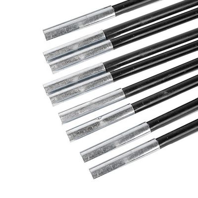 Couleurs personnalisées Poids léger Poteaux de tente de pultrusion FRP haute résistance avec surface lisse