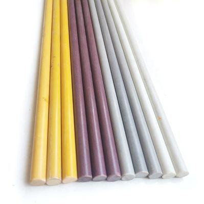 Technique Pultrusion Poteaux en fibre de verre 6,9 mm-25 mm pour les marqueurs routiers Tentes et jardins