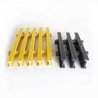 Grille de pultrusion en FRP de haute résistance de 38 mm avec une large étendue de support et une surface ouverte de 40%
