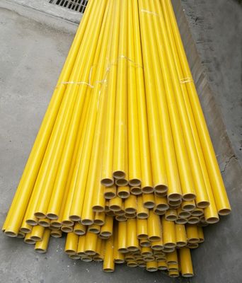 Poles en FRP lisses de 25 mm 30 mm 40 mm 50 mm de diamètre pour les structures environnementales de corrosion