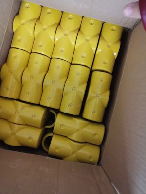 36 mm 50 mm GRP en fibre de verre FRP raccords de tubes en plastique pour roulements de rails de clôture