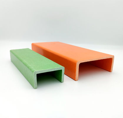 Matériau du canal de l'échelle en fibre de verre haute résistance 70 mm 84 mm 88 mm pour les couleurs personnalisées