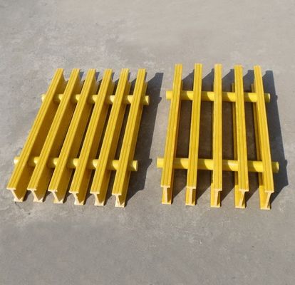 25 mm 38 mm 50 mm 58 mm FRP I Bar Grating pour la passerelle technique pultrudée anti-corrosion