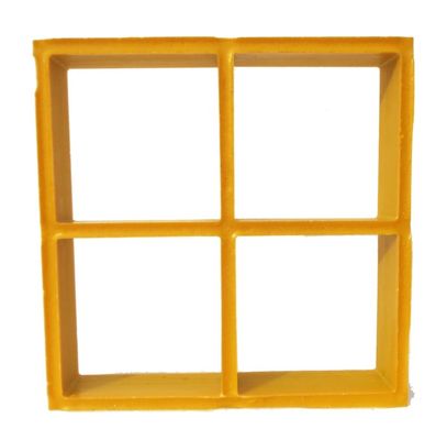 Service de coupe 50x50 mm Grille de grille en FRP à grande maille