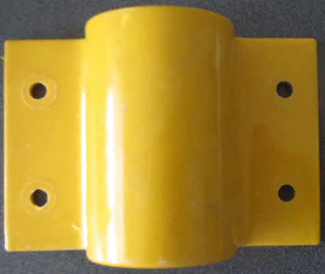 Connecteur T Cross Tee en fibre de verre protégé contre les UV pour tuyaux de clôture en FRP de 36 mm et 50 mm