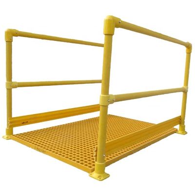 Conception de pultrusion en fibre de verre durable de clôture en FRP extérieure pour le manche de protection UV