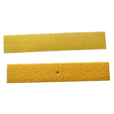 Bandes de fibres de verre plates FRP de longueur personnalisée pour résistance à la corrosion et antidérapant