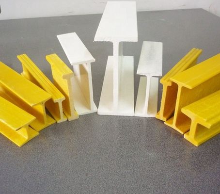 Faisceau de fibres de verre GFRP I de longueur personnalisable pour un support de structure de construction durable