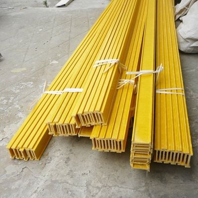 Faisceau de fibres de verre GFRP I de longueur personnalisable pour un support de structure de construction durable