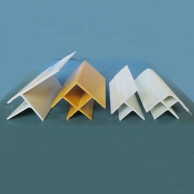Profil d'angle en L en plastique renforcé de fibre de verre 20 mm 30 mm 40 mm 60 mm 76 mm Haute résistance
