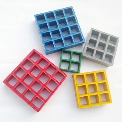 Réseau en fibre de verre FRP poncé concave pour une application sur une plateforme de passerelle anticorrosion