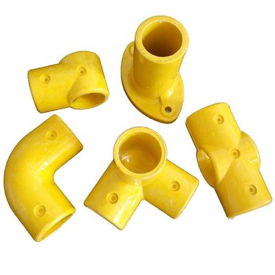 Fermeture en FRP composite Fermeture en tubes ronds en fibre de verre pour une installation et une maintenance faciles