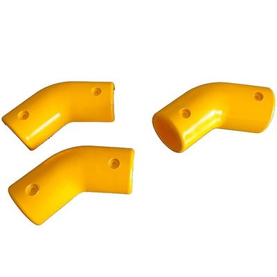 Résistants au rayonnement UV en FRP pour les raccords de tubes ronds de 50 mm pour les poignées/clôtures/barrières
