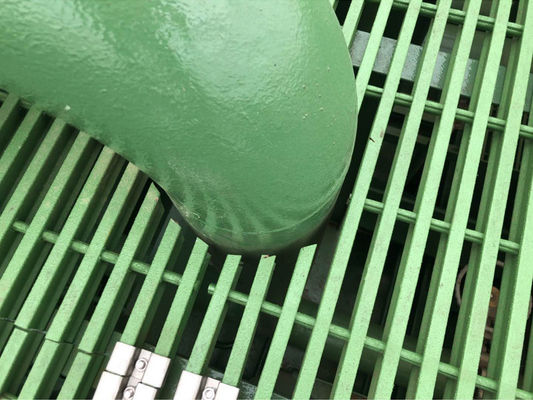 Grille de sol en fibre de verre FRP à haute résistance à la charge avec technologie pultrudée
