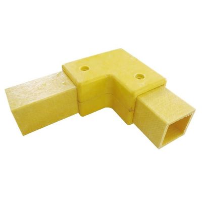 Longueur personnalisée résistant aux produits chimiques durable en fibre de verre FRP composite carré