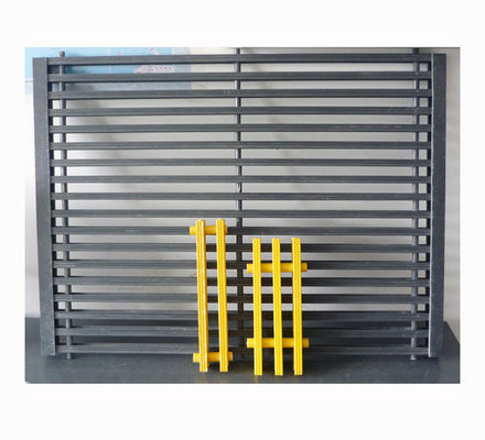 Résistance au vieillissement FRP fibre de verre composite balcon GRP grille de clôture pour position industrielle