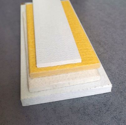 Barre de support lisse pour 80 mmx10 mm FRP Barre plate bande GFRP améliore l'intégrité structurelle