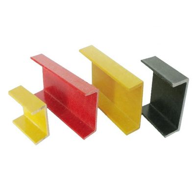 Profils de canaux composites en FRP à pultrusion à longue durée de vie pour applications industrielles