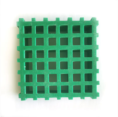 Grille en fibre de verre moulée haute résistance 38x38mm Grille isolée GRP Frp pour marine
