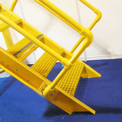 Manche d'escalier en FRP GRP pour escaliers à pas de style de conception industrielle