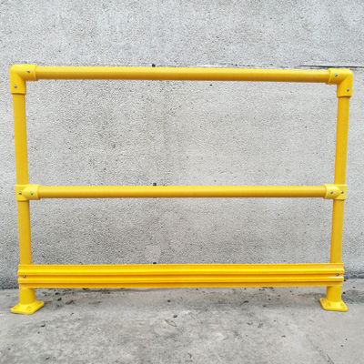 Balustrades en FRP GRP résistantes à la corrosion chimique et poignées en fibre de verre pour l'industrie
