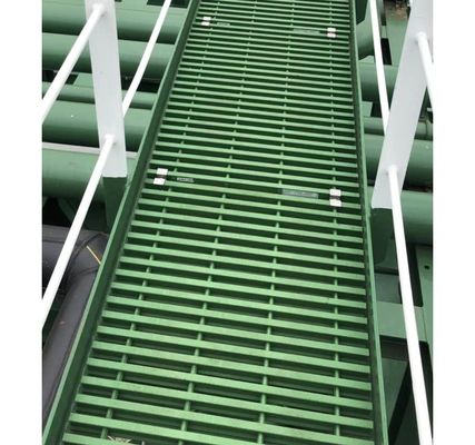Panneau de couverture de grille en fibre de verre pultrée résistant à la corrosion avec surface antidérapante