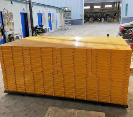 Grille de tranchée en FRP GFRP antidérapant avec panneau en fibre de verre pultrudé