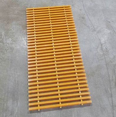Grille en fibre de verre en FRP GRP pultrudé pour les services de coupe