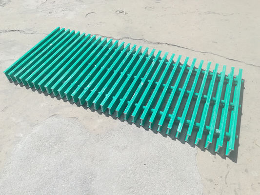 Grille en fibre de verre en FRP GRP pultrudé pour les services de coupe