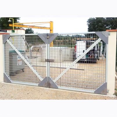 Sécurité électrique Porte de barrière isolée en FRP avec service de coupe Grille en fibre de verre