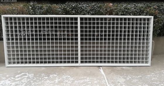 Sécurité électrique Porte de barrière isolée en FRP avec service de coupe Grille en fibre de verre