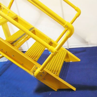 Escaliers en FRP isolés Barrière pour les escaliers en fibre de verre