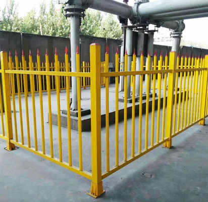 Sécurité électrique assurée Transformateur extérieur Isolation FRP Clôture avec technique pultrudée