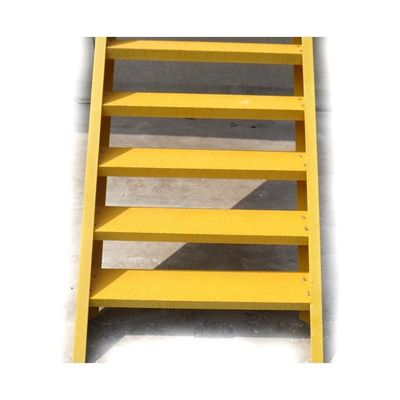 Escaliers à pas en FRP GFRP de conception industrielle pour l'isolation et la résistance à la corrosion