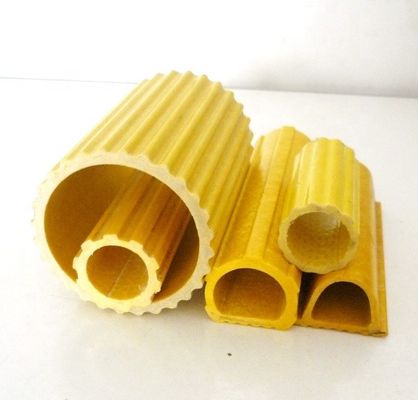 Escaliers isolés Rail tube FRP 36 mm Forme d'engrenage avec service de coupe conception ondulée