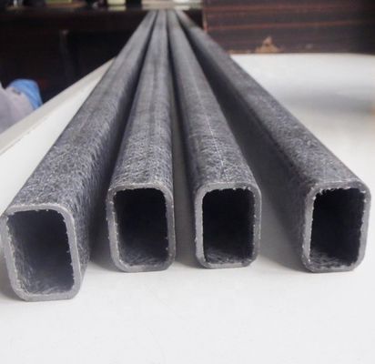 Tubes en FRP légers de 30 mm en fibre de verre rectangulaire pour le manche de hockey sur glace et plus