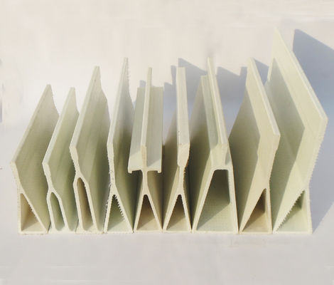 1m à 11,6m longueur haute résistance FRP GRP Fibre de verre poutre pour le sol de pépinière en plastique