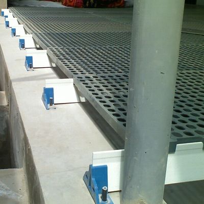 Faisceau de support en fibre de verre stable et durable pour le plancher de la ferme porcine