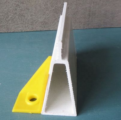 Feuille de support composite en fibre de verre FRP 120 mm lisse pour le partage de porcs