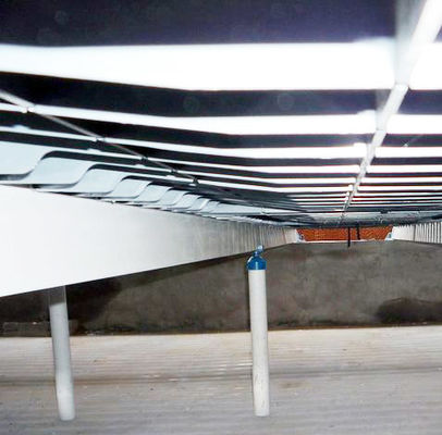 Feuille de support composite en fibre de verre FRP 120 mm lisse pour le partage de porcs